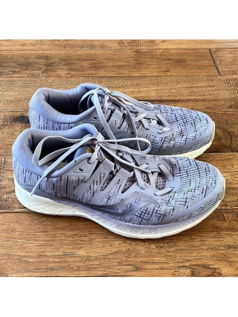 Saucony Ride ISO Road Running Shoes Purple Womens Size 8.5